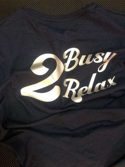 2 Busy 2 Relax 2nd year anniversary Pocket T-shirt (Est.22)