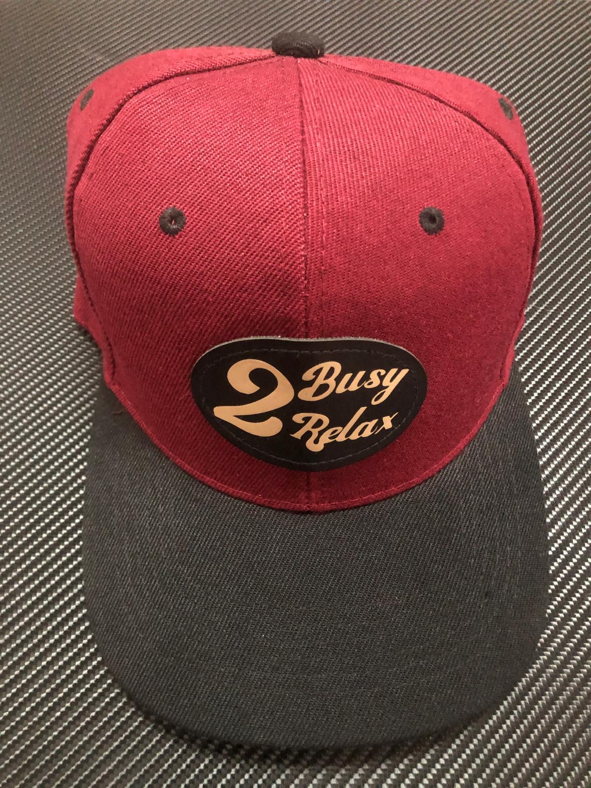 2 Busy 2 Relax 2nd Year anniversary Snapback hat (Est.22)